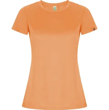 Dámské tričko Imola dámské sportovní tričko s krátkým rukávem - Fluorescenční oranžová / M