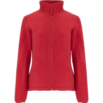 Artic dámská fleecová celorozepínací bunda - Červená / roly-2XL