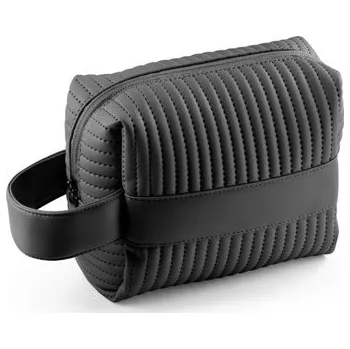 Městský batoh GILI. PU kabelka (21 % recyklovaný PU a 30 % recyklovaný polyester) - Černá