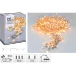 osvětlení vánoční 9,0m 120LED teplá BÍ TRA