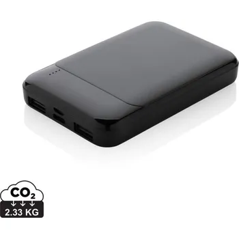 Powerbanka Powerbanka 5000 mAh z RCS recykl. plastu - Černá