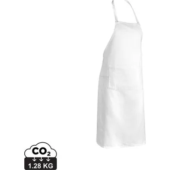 Nákupní taška Zástěra Impact ze 180g recyklované bavlny AWARE™ - Bílá