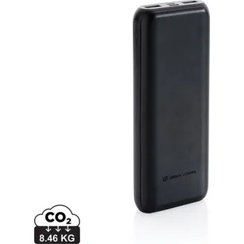 Powerbanka Powerbanka Urban Vitamin Pasadena 20 000 mAh 18W PD - Černá