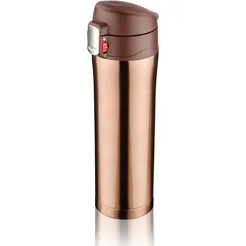Termohrnek Termohrnek LOCK 440 ml - hnědá