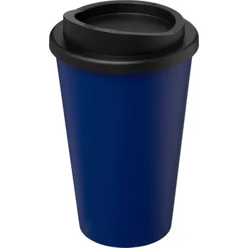 Recycled americano® kelímek s tepelnou izolací 350 ml - Modrá / Černá