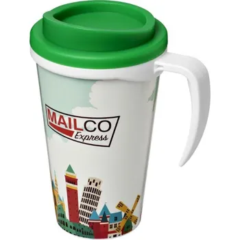 Termohrnek Termo hrnek Brite-Americano® grande 350 ml - Bílá / Zelená