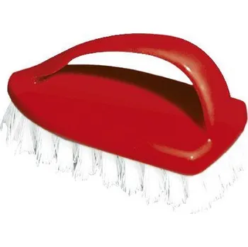 Kartáč na nádobí kartáč žehlička MINI 9cm mix barev