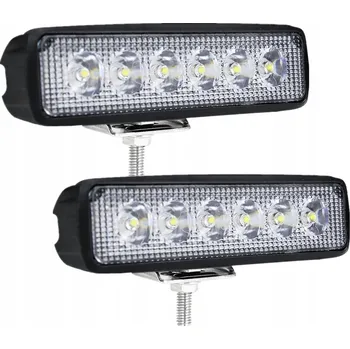 LED osvětlení 2X LED pracovní světlo 18W HALOGEN pro auto - VÝKONNÉ a kvalitní