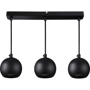 KANLUX Svítidlo GALOBA C 3x GU10 B závěs IP20 černá 33685