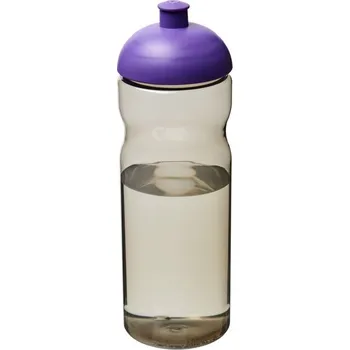 Láhev Sportovní láhev s kupolovitým víčkem H2O Eco 650 ml - Uhelná / Purpurová