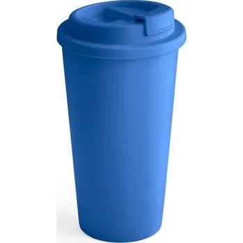 Termohrnek CUPPARI. Cestovní hrnek ze 100% PP - Královská Modrá