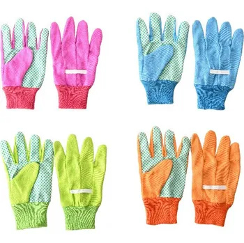 Rukavice Rukavice dětské, zahradní, 10x19cm, růžová/modrá/zelená/oranžová|výběr z variant|Esschert Design - oranžová