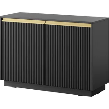 Komoda Komoda Royal II 104 cm černá/zlatá