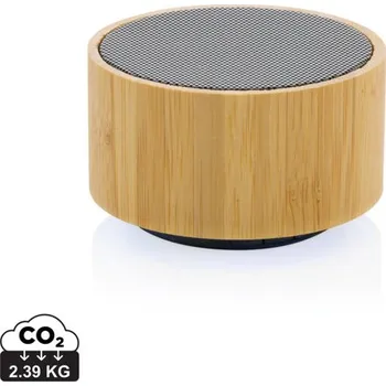 Bezdrátový reproduktor 3W z bambusu a RCS rABS - Černá