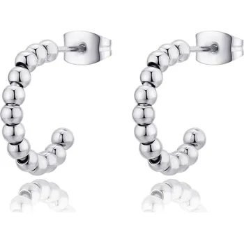 Náušnice S'Agapõ Kruhové náušnice z oceli Chunky SHK37 + 2 měsíce na vrácení zboží