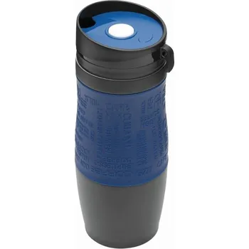 Termohrnek Dvoustěnný Cestovní Termohrnek Golden Dream - Černá / Tmavě Modrá