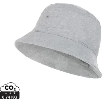 Klobouk Nebarvený klobouk onesize Impact z 285g rec. canvas AWARE™ - Šedá