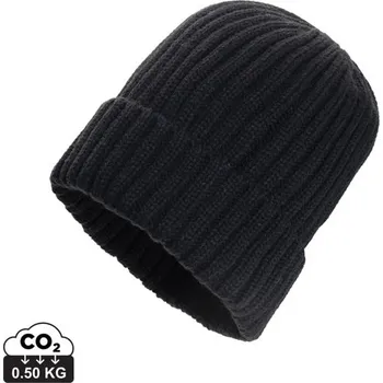 Čepice Žebrovaná čepice Kennedi AWARE™ Polylana® - Černá