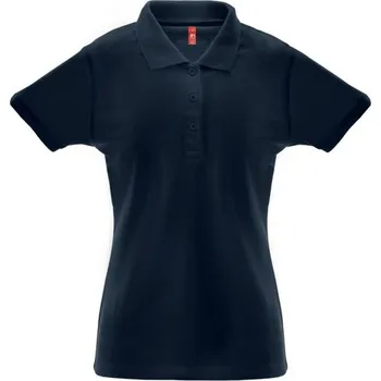 Dámská košile THC BERLIN WOMEN. Dámská polokošile - Námořnická Modrá / XL