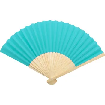 Karnevalový doplněk Vějíř Bapper - Světle Modrá