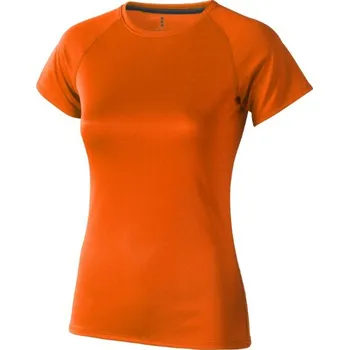 Dámské Tričko Niagara s krátkým rukávem, cool fit - Oranžová / 2XL