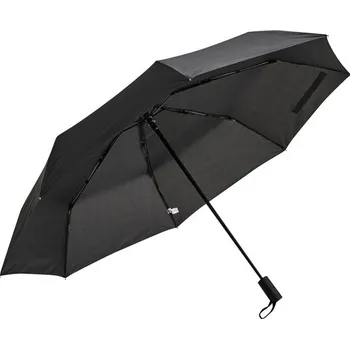 Deštník Automatické Otevírání/Zavírání Větruodolný Kapesní Deštník Mistral - Černá