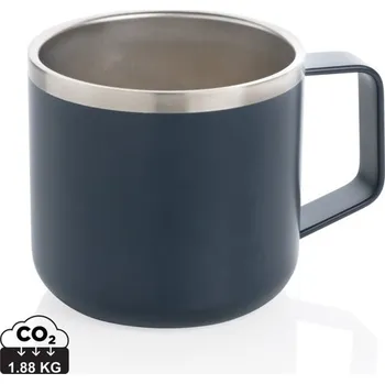 Kempovací nerezový hrnek - Modrá