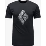 Pánské tričko Black Diamond M ENGINEERED DIAMOND SS TEE Black|L