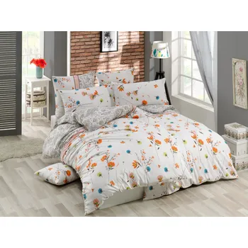 Povlečení Povlečení francouzské bavlna 220x200,70x90 Stela cream