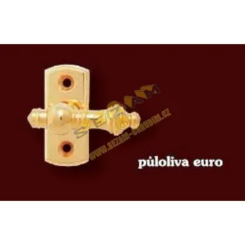 Okenní klika ROMANTIC půloliva EURO lesklý nikl