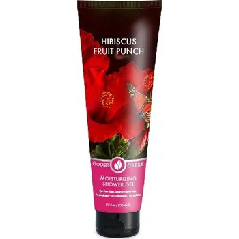 Pleťový krém VEGAN Gel sprchový 300 ml HIBISCUS FRUIT PUNCH, vegan, bez GMO, parafínu a parabenů|Goose Creek