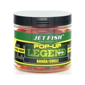 Boilies JET FISH Legend Range Pop-Up 16mm Banán / Chilli