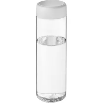 H2O Active® Vibe 850 ml screw cap water bottle - Průhledná / Bílá
