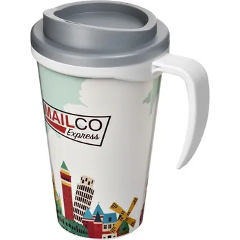 Termohrnek Termo hrnek Brite-Americano® grande 350 ml - Bílá / Šedá