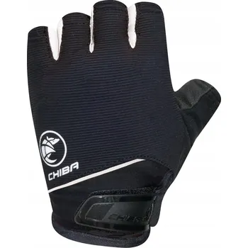 Cyklistické rukavice Cyklistické rukavice Chiba velikost L, černé