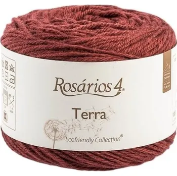 Příze Rosários 4 Terra 16 Bordeaux Pletací příze