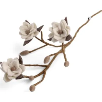Podmiska Plstěná větev s květy magnólie