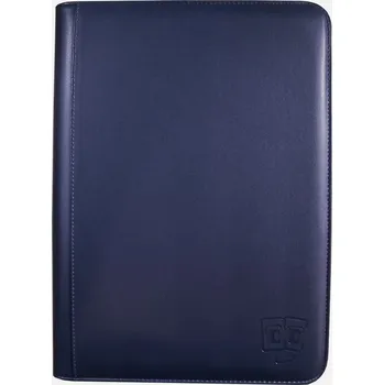 Příslušenství ke karetním hrám Album TCG Guru zipové - 360 karet Varianta: Kůže tmavě modrá