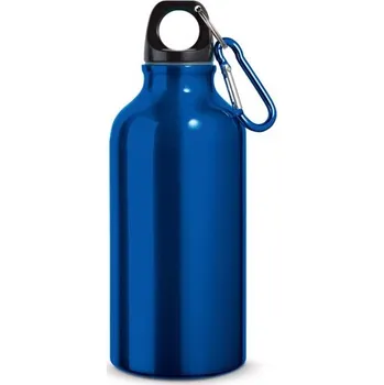 Láhev LANDSCAPE S. Hliníková sportovní láhev s karabinou 400 ml - Královská Modrá