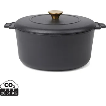 Hrnec Kastrol VINGA Monte Heritage 5,5l - Černá