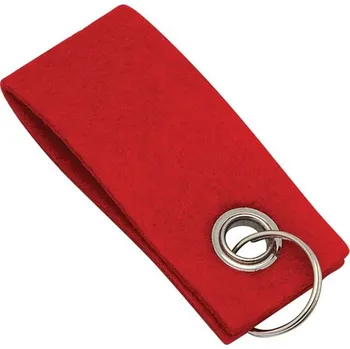 Přívěšek Na Klíče Felt - Červená