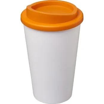 Termohrnek Termo hrnek Americano® 350 ml - Bílá / Oranžová