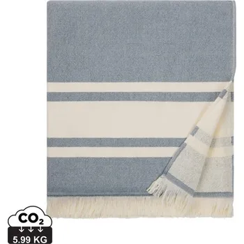 Osuška Hamam osuška VINGA Tolo - Námořní Modř / Béžová