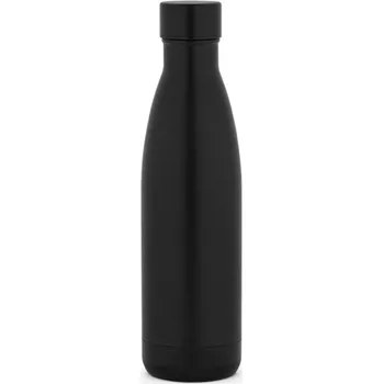 Termohrnek BUFFON. 500 ml termoska z nerezové oceli - Černá