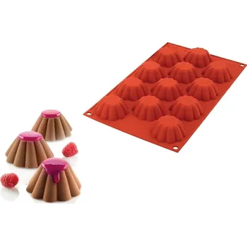 Forma na pečení Genex VS s.r.o. Forma MINI BRIOCHETTE-KOŠÍČKY, silikon 17,5x30