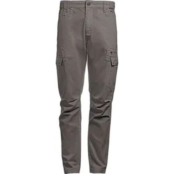 montérky THC CARGO. Pracovní kalhoty z polyesteru a bavlny - Šedá / M
