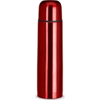 Termohrnek LUKA. 500 ml termoska z nerezové oceli - Červená