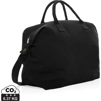 Cestovní taška Víkendová taška Kezar z 500g recykl. canvas AWARE™ - Černá