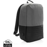 RFID nedobytný batoh na notebook Swiss Peak z RPET AWARE™ - Šedá