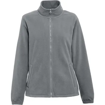THC GAMA WOMEN. Dámská fleecová bunda z polyesteru s vysokou hustotou - Šedá / S